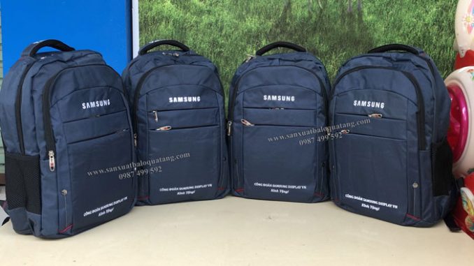 balo laptop theu logo Samsung