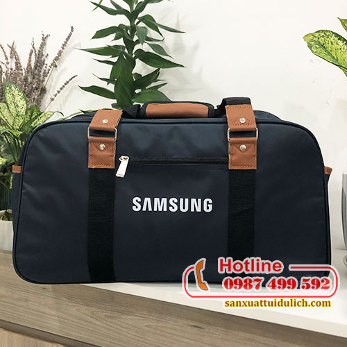 mẫu túi du lịch in logo Samsung