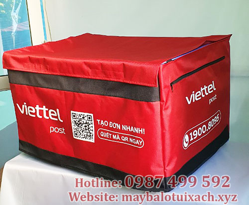 san xuat tui boc sot giao hang Viettel post